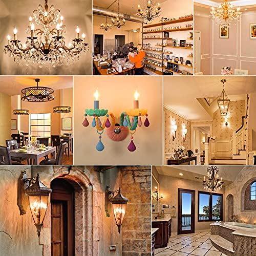 Sailstar E12 Dimmable LED Candle Bulbs 4W Warm White 3000K Pack of 6