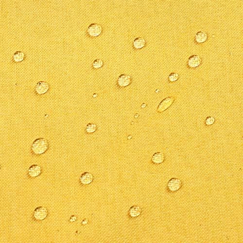 Pack Of 2 Waterproof Outdoor Pillow Covers 18x18 Inch Yellow