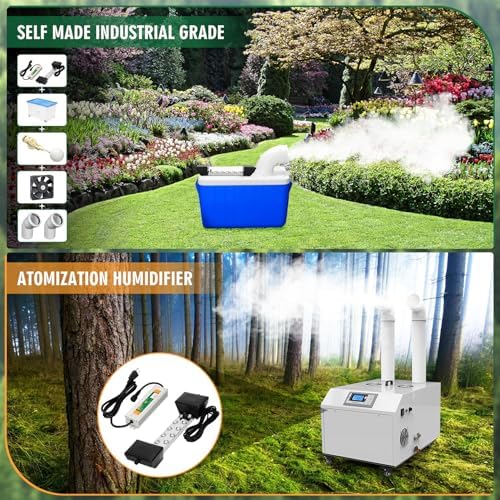 Beendou 12 Head Ultrasonic Fogger with 9000mlh Output