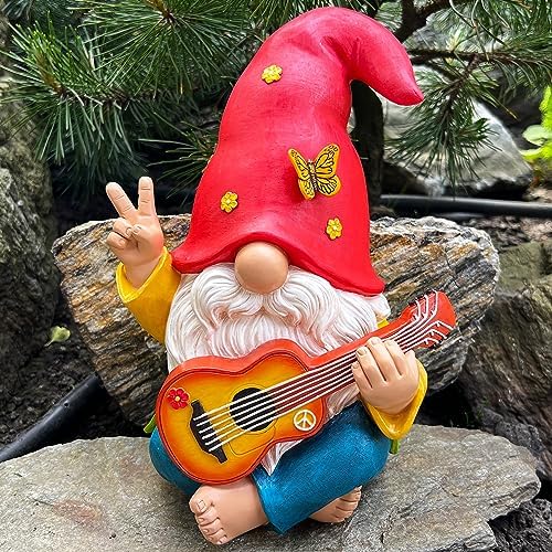 Mood Lab Garden Gnome - 925 Inch Tall Outdoor Statue