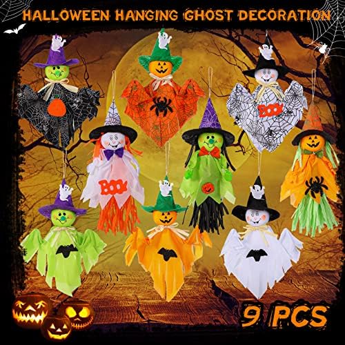 Zomiboo 9-Pack Halloween Hanging Decorations