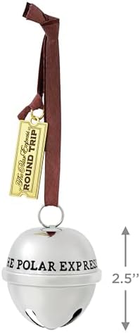 Hallmark Keepsake 2025 Polar Express Santas Sleigh Bell Ornament