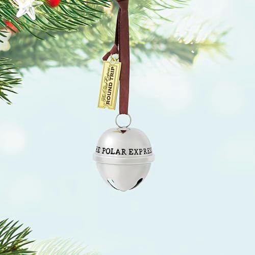 Hallmark Keepsake 2025 Polar Express Santas Sleigh Bell Ornament